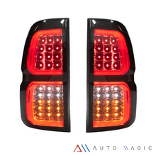 Cargar imagen en el visor de la galería, Calaveras Hilux 16-23 LED negras Performance