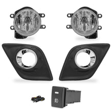 Load image into Gallery viewer, Kit faros de niebla HILUX 16-19 KIT c/cables y switch oem c/focos H16