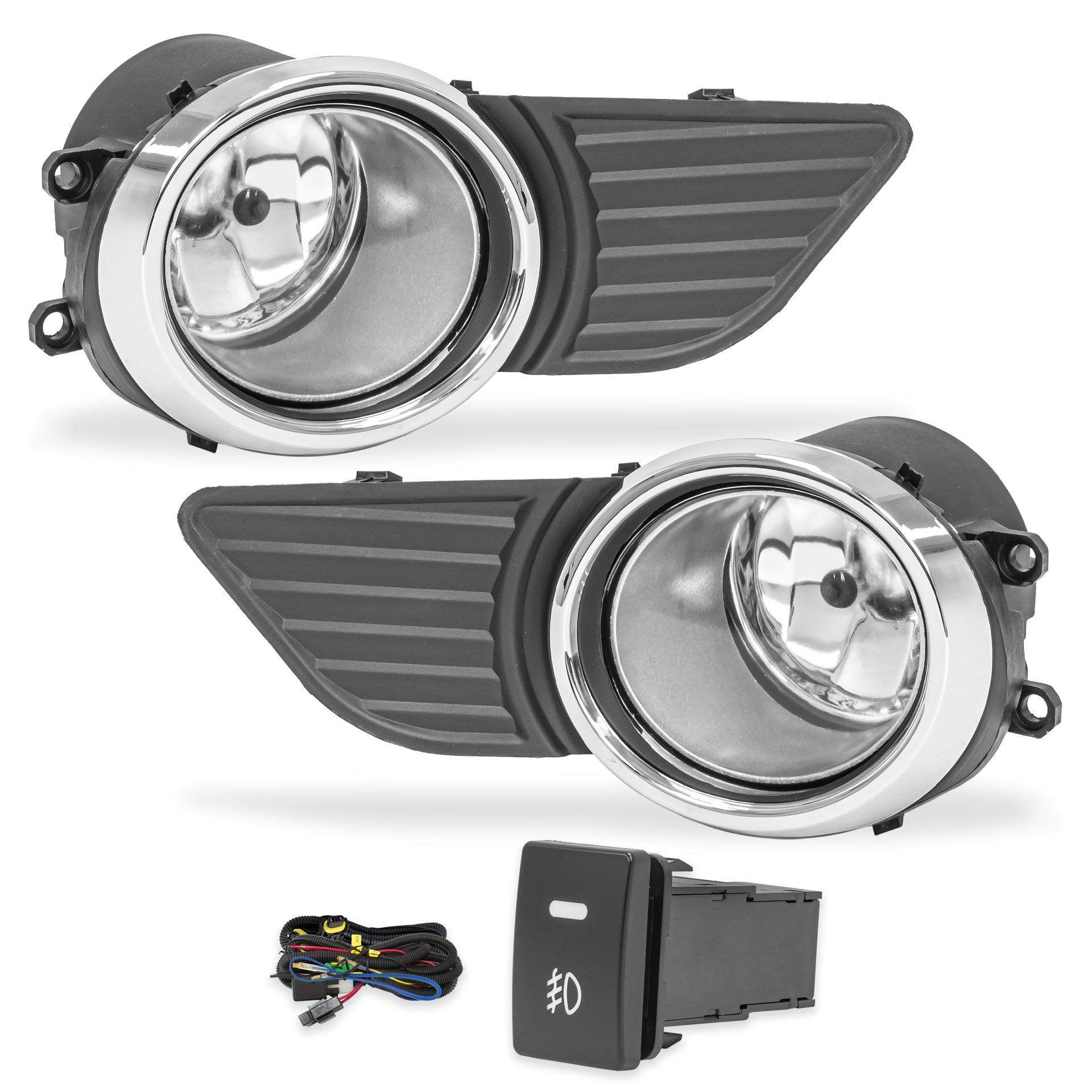 Kit faros de niebla Sienna 11-17 c/arnes switch oem y focos H11