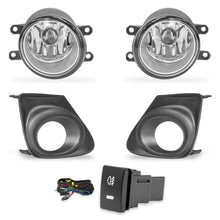 Cargar imagen en el visor de la galería, Kit faros de niebla Corolla 11-13 c/arnes switch oem y focos H11