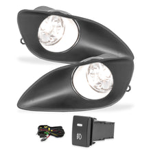 Cargar imagen en el visor de la galería, Kit faros de niebla Yaris 06-13 sedan c/arnes switch oem y focos H11