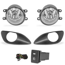 Cargar imagen en el visor de la galería, Kit faros de niebla Yaris 06-13 sedan c/arnes switch oem y focos H11