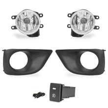 Cargar imagen en el visor de la galería, Kit faros de niebla Yaris 2017 Hatch back c/arnes switch oem y focos H16