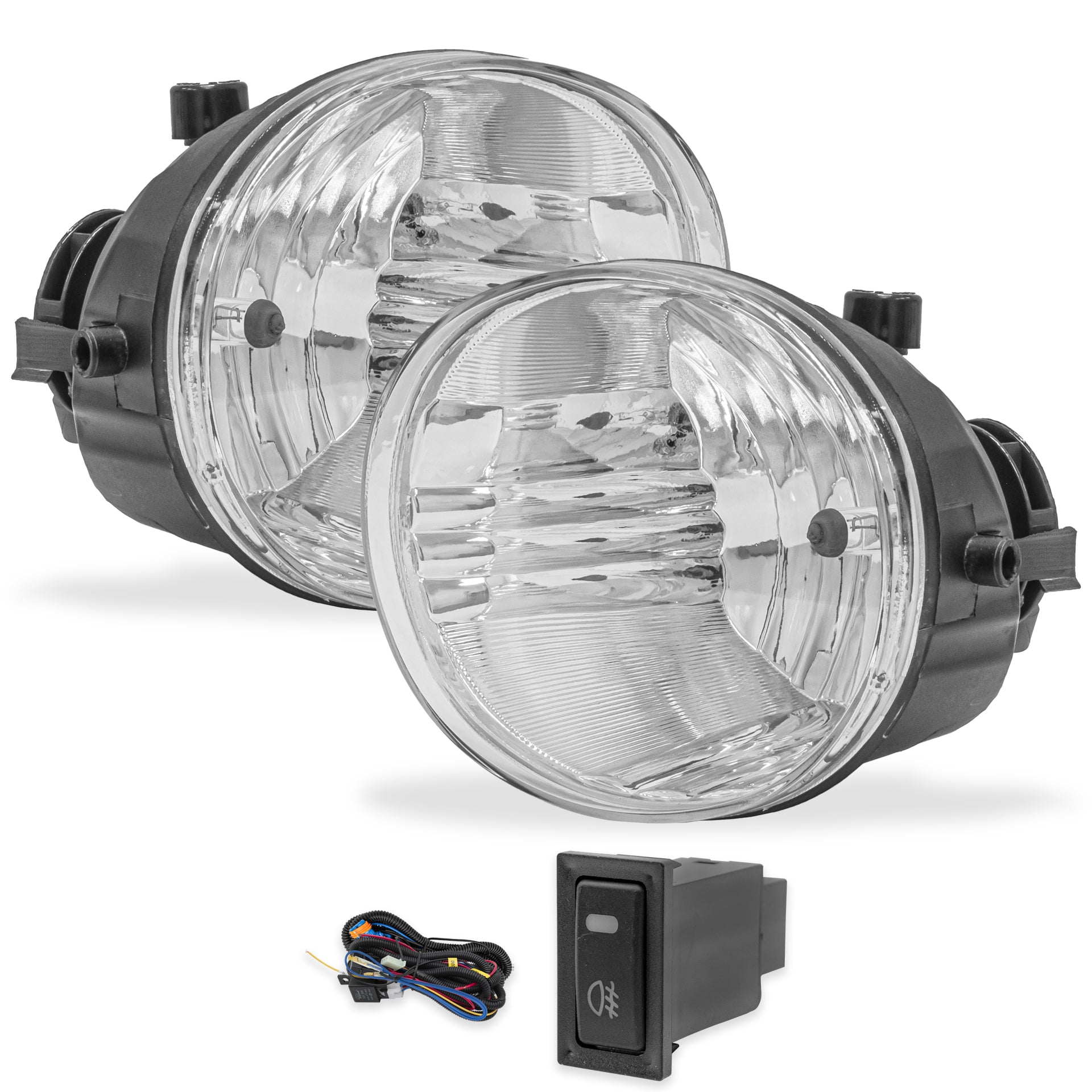 Kit faros de niebla Rav4 04-05 c/arnes switch oem y focos 9006