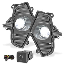 Cargar imagen en el visor de la galería, Kit de faros antiniebla RAV4 19-21 con interruptor de arnés OEM LED