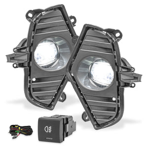 Kit de faros antiniebla RAV4 19-21 con interruptor de arnés OEM LED