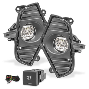 Kit de faros antiniebla RAV4 19-21 con interruptor de arnés OEM LED