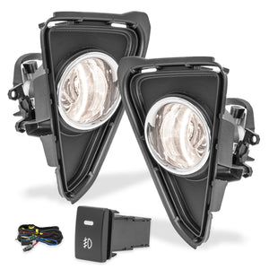 Kit faros de niebla RAV4 16-18 KIT c/arnes y switch c/foco H16