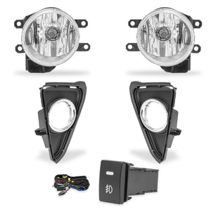 Kit faros de niebla RAV4 16-18 KIT c/arnes y switch c/foco H16