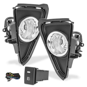 Kit faros de niebla RAV4 16-18 KIT c/arnes y switch c/foco H16
