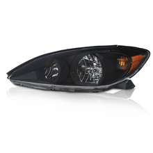 Cargar imagen en el visor de la galería, Faros Camry 05-06 Le/ Xle fondo negro performance