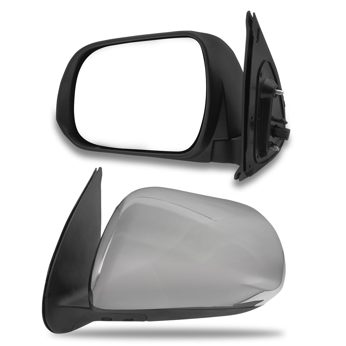Espejo Hilux 06-15 electrico cromo izquierdo
