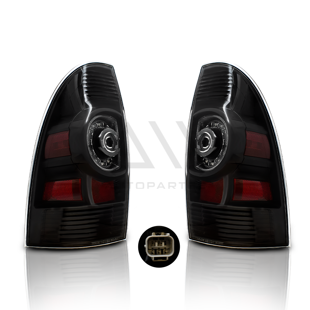 Calaveras Tacoma 05-15 TDR, Sport, Sr Negras LED c/arnes derecha