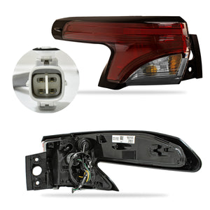 Calavera Sienna 21-24 LE/XLE c/led exterior obscura izquierda