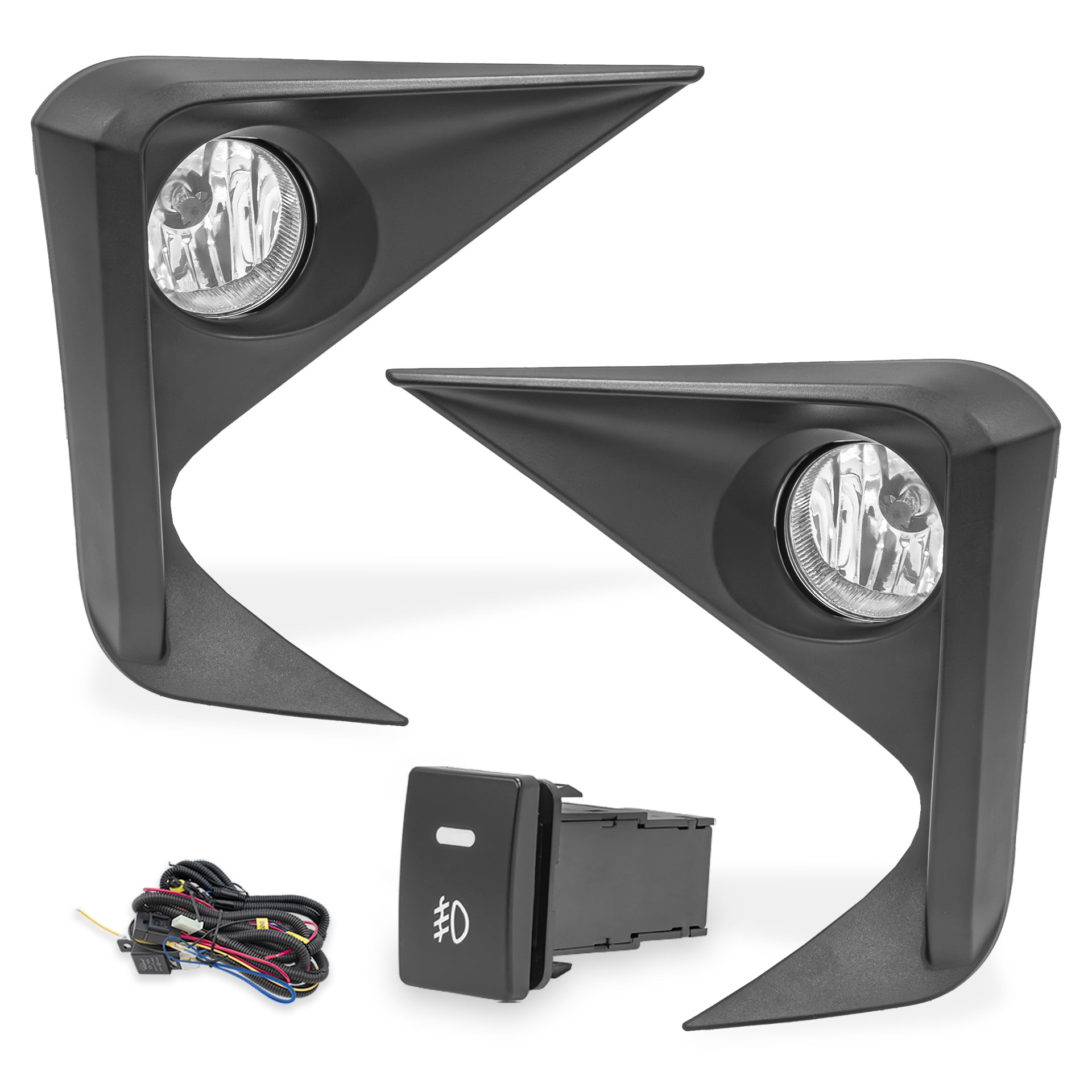 Kit faros de niebla Avanza 22-24 c/arnes switch oem y focos H11