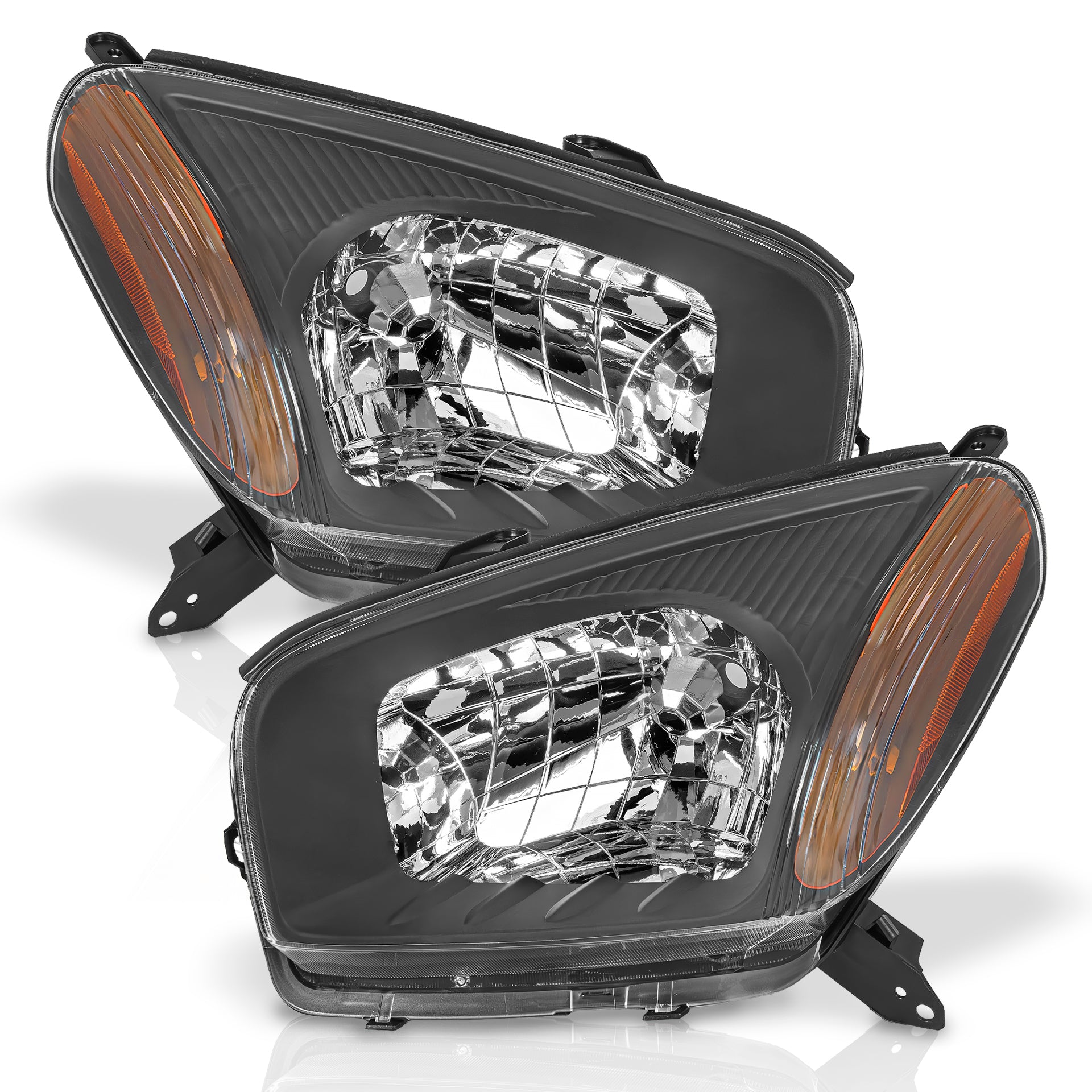 Faros Rav4 01-03 negros performance