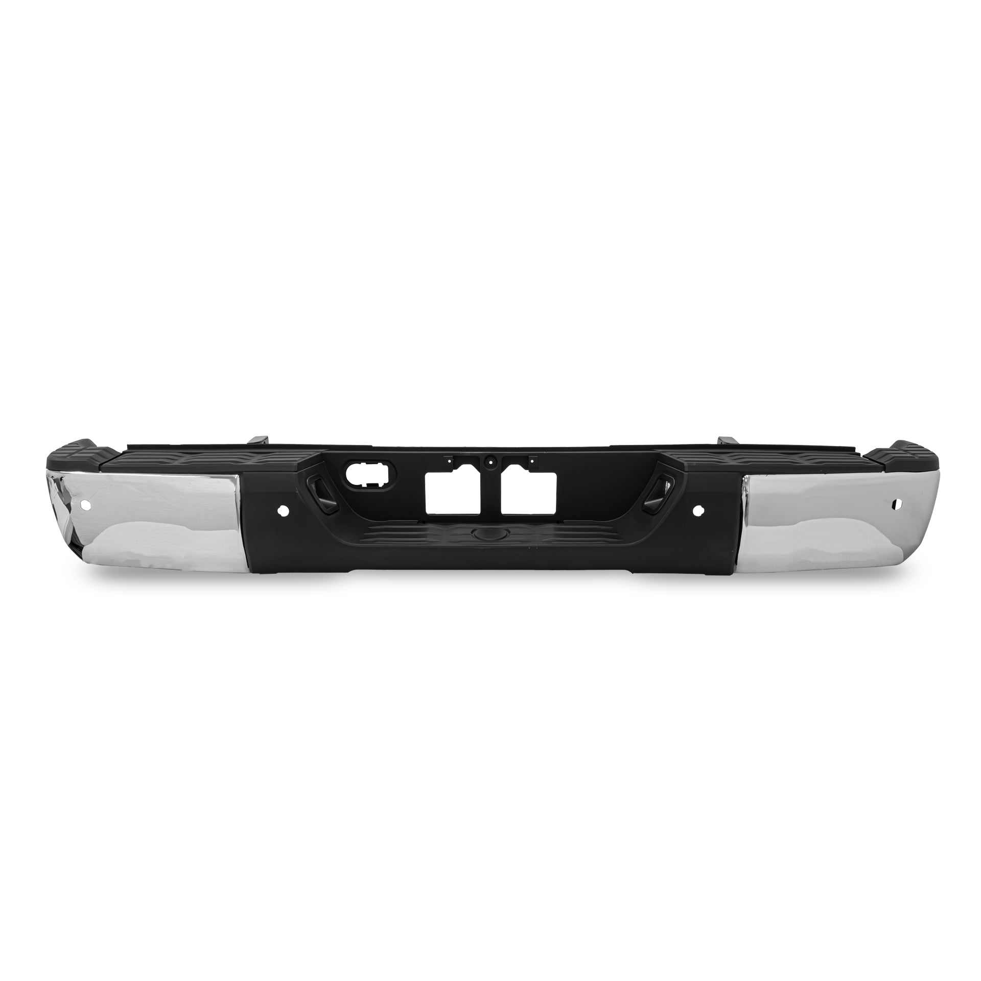 Defensa trasera Tundra 14-21 cromo p/sensor c/luz