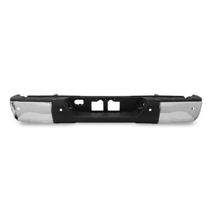 Defensa trasera Tundra 14-21 cromo p/sensor c/luz