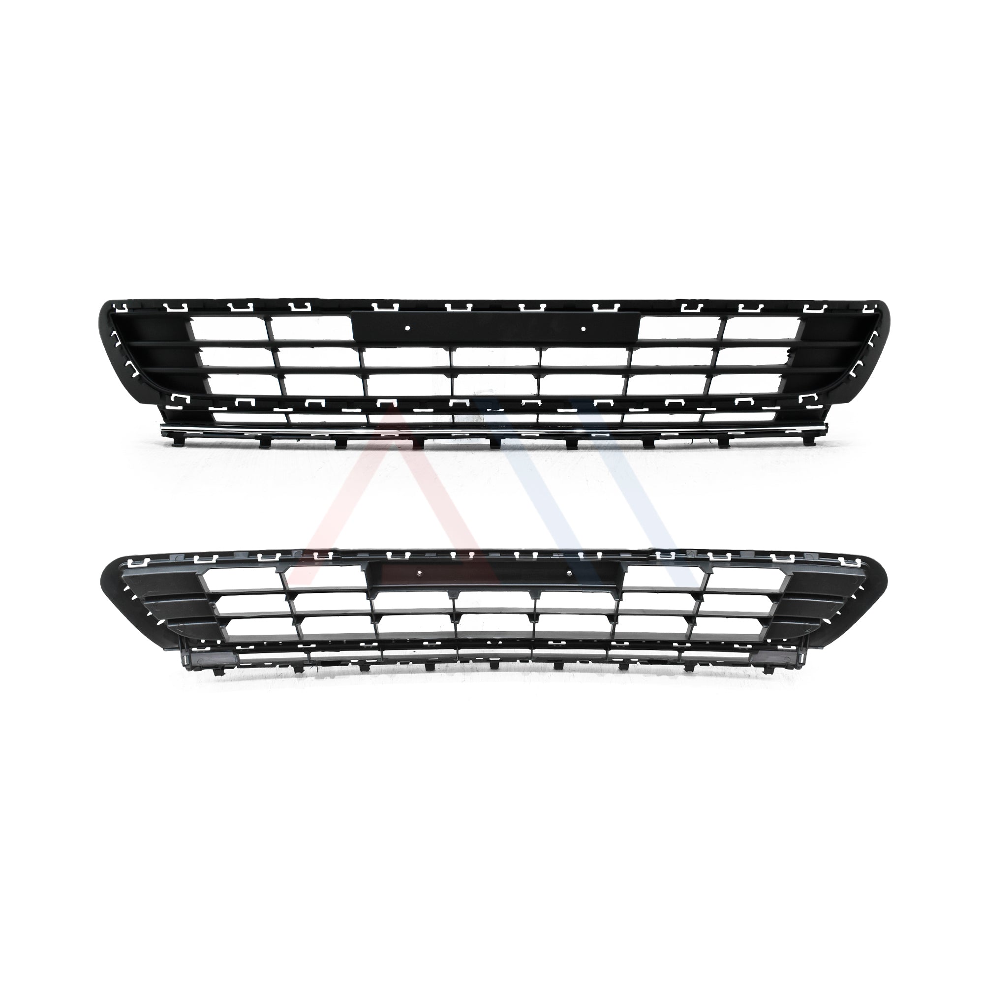 Parrilla de defensa Golf 15-17 c/mold. cromo central