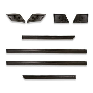 Molduras de puerta Golf/Jetta 93-99 4ptas. c/grapas corrugadas