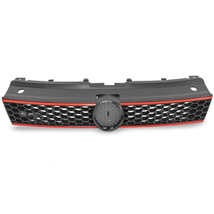 Parrilla Vento 14-15 Polo 13-22 c/moldura cromo estilo Gti