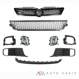 Defensa delantera Jetta Gli 11-14 completa con accesorios