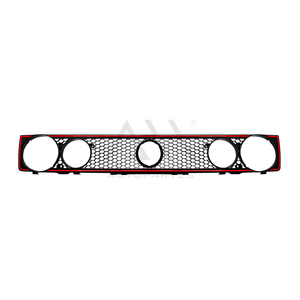Parrilla Caribe GT 74-80 c/moldura roja rombos