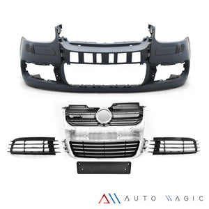 Defensa delantera Bora 06-10 Golf V R32 y completa con accesorios
