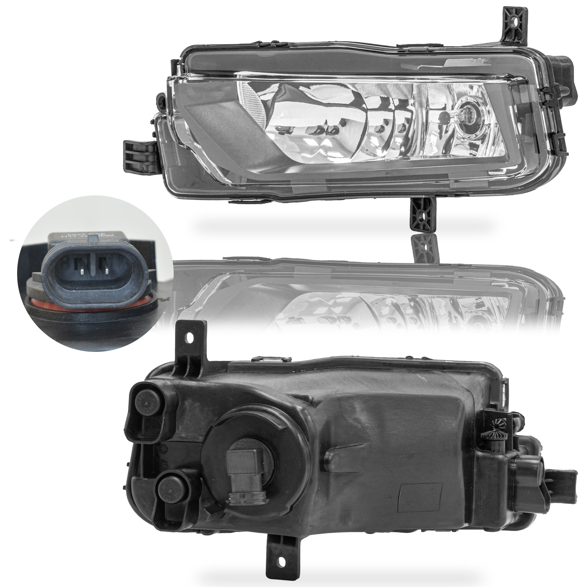 Faro niebla Caddy pasajeros 16-20 c/foco izquierdo