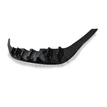 Load image into Gallery viewer, Spoiler de defensa Golf 15-17 para 2 escapes negro brillante trasero