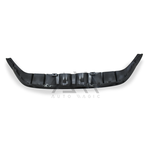 Spoiler de defensa Golf 15-17 para 2 escapes negro brillante trasero