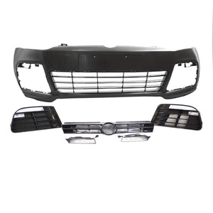Defensa delantera Vento Polo 13-22 R-line completa con accesorios