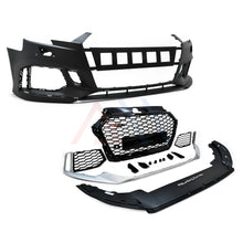 Load image into Gallery viewer, Defensa delanteras Audi RS3 17-20 completa con accesorios