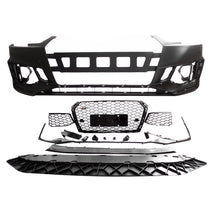Load image into Gallery viewer, DEFENSA DELANTERA (TIPO RS4) PARA AUDI A4 2017 /2018 /2019