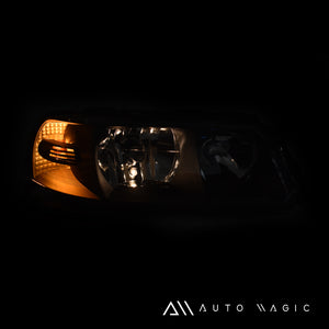Faros Pointer Gti dos as negros 00-05 Performance
