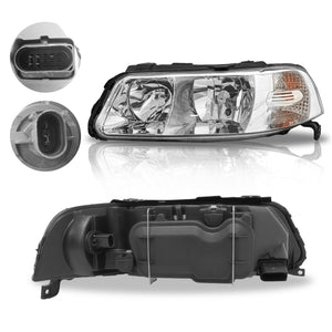 Faros Pointer Gti dos as cromo 00-05 Performance