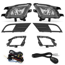 Cargar imagen en el visor de la galería, Kit faros de niebla Jetta 15-18 c/arnes, switch Universal y focos H8 con bases