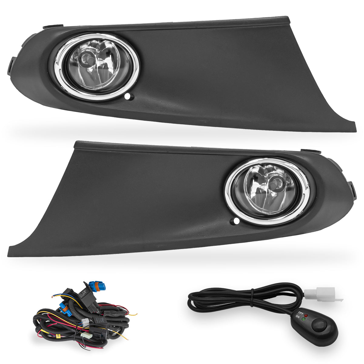 Kit Faros de niebla Vento 14-15 c/arnes switch Universal y focos 9006