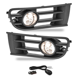 Kit Faros de niebla Polo 03-07 c/arnes switch Universal y focos
