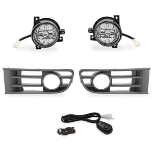 Kit Faros de niebla Polo 03-07 c/arnes switch Universal y focos
