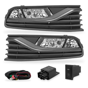 Kit Faros de niebla un as Polo 15-18 c/arnes switch Universal y focos