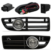 Cargar imagen en el visor de la galería, Kit faros de niebla Jetta 00-07 c/arnes switch Universal y focos H3