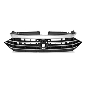 Parrilla Jetta 19-21 Comfortline, Trendline, R-line, Highline c/moldura cromo