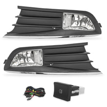 Cargar imagen en el visor de la galería, Kit faros de niebla Gol-Saveiro 13-16 c/arnes switch oem y focos H8