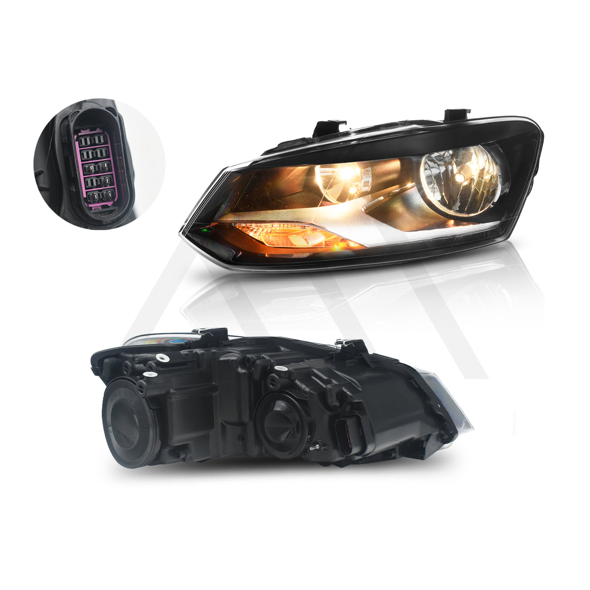 Faro Vento 16-22/ Polo 13-14/17-22 Confortline, Starline,  manual 2 as izquierdo