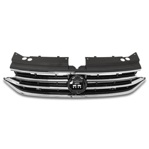 Parrilla Tiguan 22-24 con Led filo cromo