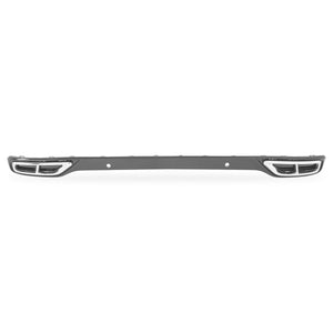 Spoiler Tiguan 22-24 R-line c/filo cromo defensa trasera