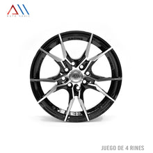 Load image into Gallery viewer, RINES 15 EN 4X100 / 4X114 TSURU --SPARK --BEAT --TIIDA --AVANZA --KICKS --RIO --CIVIC --SENTRA --BEETLE -- VENTO -- MARCH -- SOUL -- LANCER --  SONATA Y MAS...