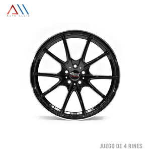 RINES 18 EN 5X100 (4 RINES) PARA CHEVY -- SPARK -- TSURU -- GOLF -- GOL -- MARCH -- AVEO -- VERSA -- SONIC --SWIFT -- KICKS -- Y MAS...
