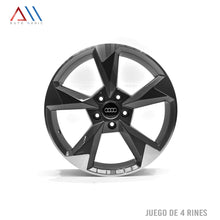 Load image into Gallery viewer, RINES 18 BARRENACION 5X112 (4 RINES) PARA JETTA — PASSAT — CADDY — BORA — GOLF — TIGUAN — SONATA –ELANTRA — AUDI A5 Y MAS …